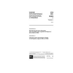 IEC 61161 Amd.1 Ed. 1.0 b:1998