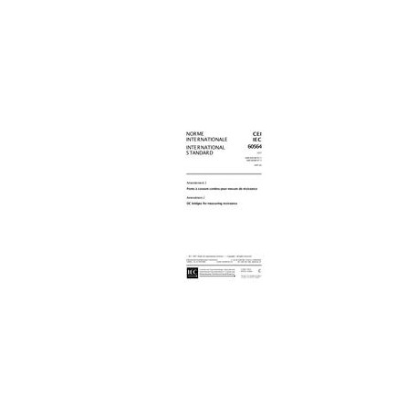 IEC 60564 Amd.2 Ed. 1.0 b:1997