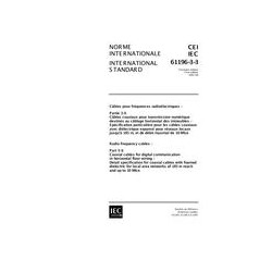 IEC 61196-3-3 Ed. 1.0 b:1997