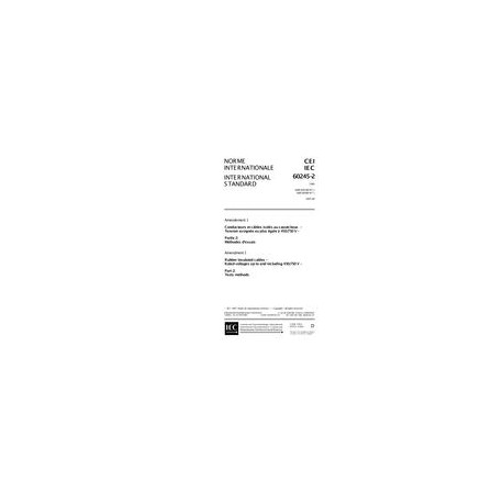 IEC 60245-2 Amd.1 Ed. 2.0 b:1997