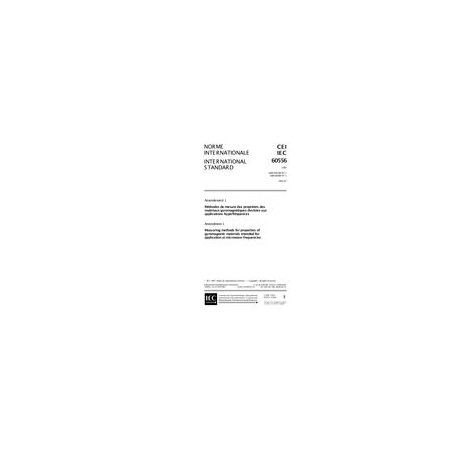 IEC 60556 Amd.1 Ed. 1.0 b:1997