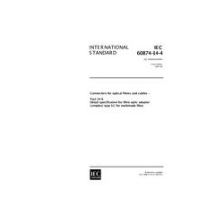 IEC 60874-14-4 Ed. 1.0 en:1997