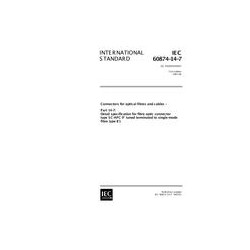 IEC 60874-14-7 Ed. 1.0 en:1997