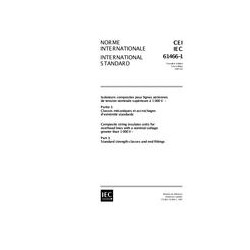 IEC 61466-1 Ed. 1.0 b:1997
