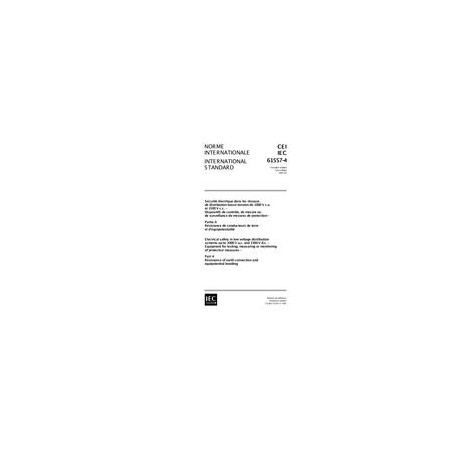 IEC 61557-4 Ed. 1.0 b:1997
