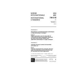 IEC 60730-2-16 Amd.1 Ed. 1.0 b:1997