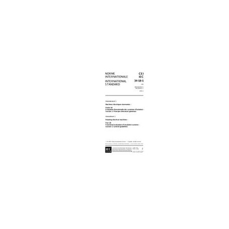 IEC 60034-18-1 Amd.1 Ed. 1.0 b:1996