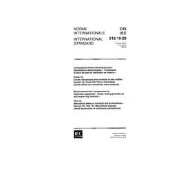 IEC 60512-16-20 Ed. 1.0 b:1996