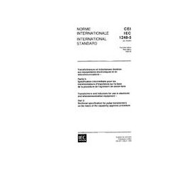 IEC 61248-5 Ed. 1.0 b:1996