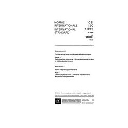 IEC 61169-1 Amd.1 Ed. 1.0 b:1996