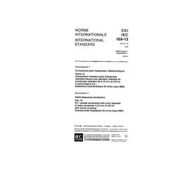 IEC 60169-15 Amd.1 Ed. 1.0 b:1996
