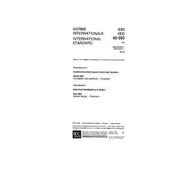 IEC 60092-202 Amd.1 Ed. 4.0 b:1996