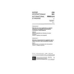 IEC 60835-2-8 Amd.1 Ed. 1.0 b:1996