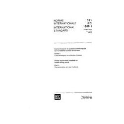 IEC 61287-1 Ed. 1.0 b:1995