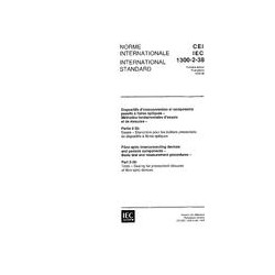 IEC 61300-2-38 Ed. 1.0 b:1995