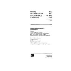 IEC 60748-2-10 Ed. 1.0 b:1994