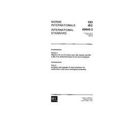 IEC 60645-3 Ed. 1.0 b:1994