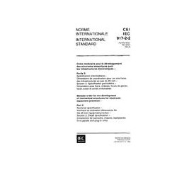 IEC 60917-2-2 Ed. 1.0 b:1994