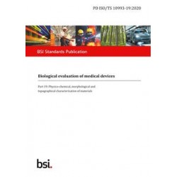 BS PD ISO/TS 10993-19:2020