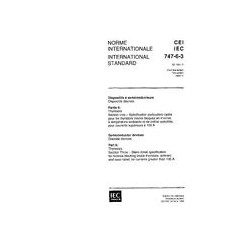IEC 60747-6-3 Ed. 1.0 b:1993