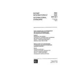 IEC 60917-2-1 Ed. 1.0 b:1993