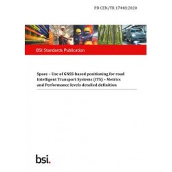 BS PD CEN/TR 17448:2020