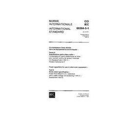 IEC 60384-5-1 Ed. 1.0 b:1993