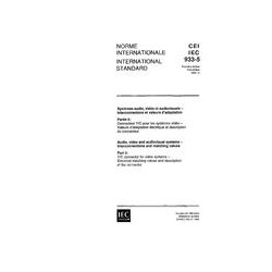 IEC 60933-5 Ed. 1.0 b:1992