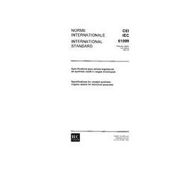 IEC 61099 Ed. 1.0 b:1992