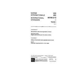 IEC 60745-2-13 Amd.1 Ed. 1.0 b:1992