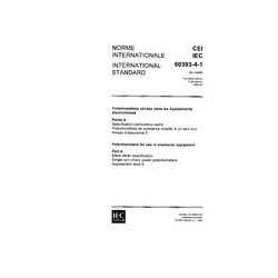 IEC 60393-4-1 Ed. 1.0 b:1992