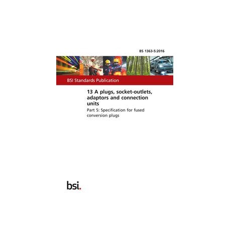 BS 1363-5:2016