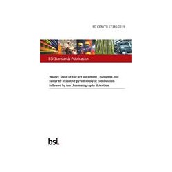BS PD CEN/TR 17345:2019